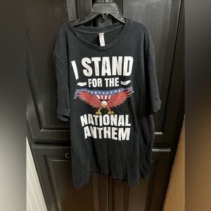 🇺🇸 T-Shirt “I Stand for the National Anthem”